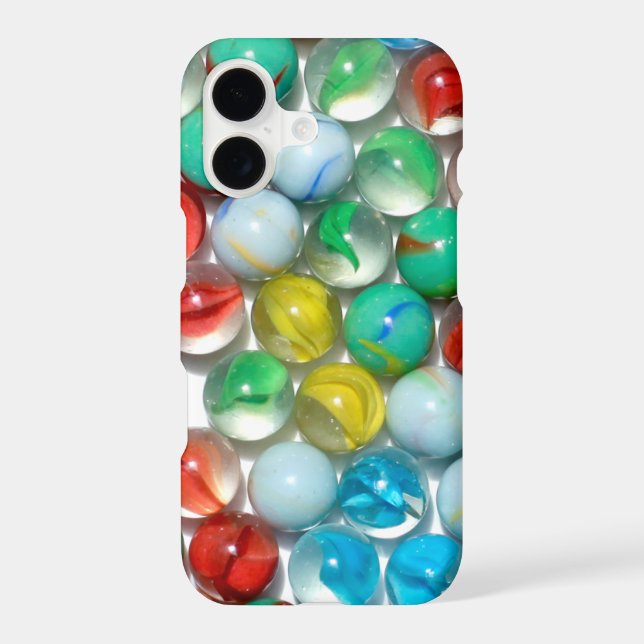 Colorful Marbles Custom Photo (Back)