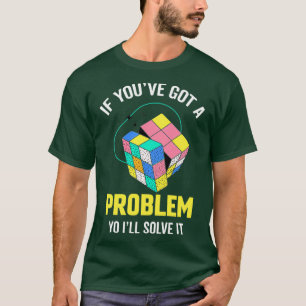 Colorful Math Cubes Manipulatives Slove Problem 1 T-Shirt