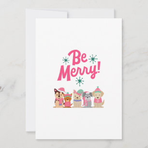 Colorful Merry and Bright Christmas 2026 Holidy Invitation