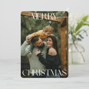 Colorful Merry Christmas Card