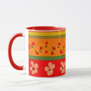 Colorful Mexican Coffee Mug Original Design