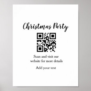 Colorful minimal add your text picture name poster