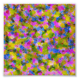 COLORFUL MODERN ABSTRACT ART PHOTO PRINT