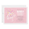 Colorful Modern Pink Baby Girl Sprinkle Invitation