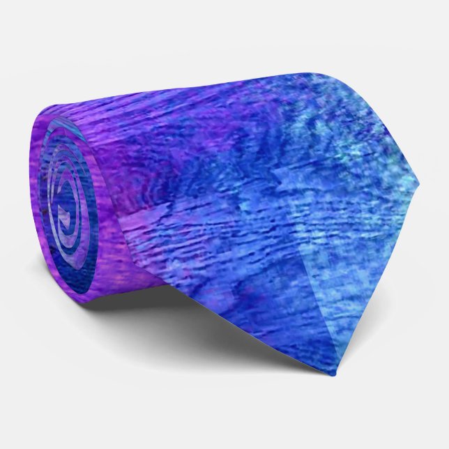 Colorful Modern Wood Grain Background #51 Tie (Rolled)