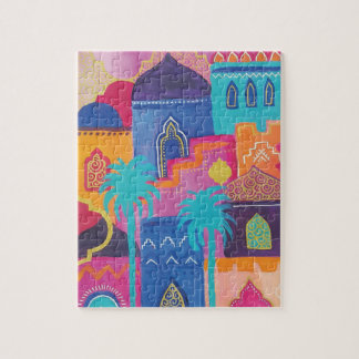 Colorful Morocco Puzzle–1001 nights–Arabian nights Jigsaw Puzzle