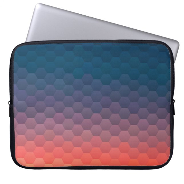 Colorful mosaic. Geometric hipster retro backgroun Laptop Sleeve (Front)