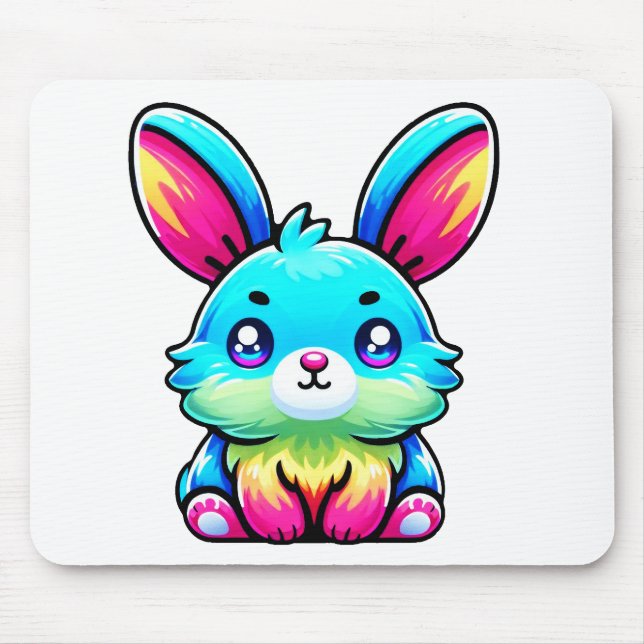 Colorful mousmat mouse mat (Front)