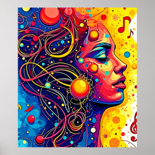 Colorful Music Soul Poster