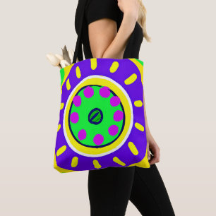 Colorful Nature's Palette Pattern Tote Bag