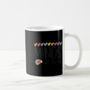 Colorful Neurodiversity Autism Celebrate Minds Of Coffee Mug
