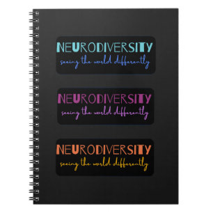 Colorful Neurodiversity Notebook