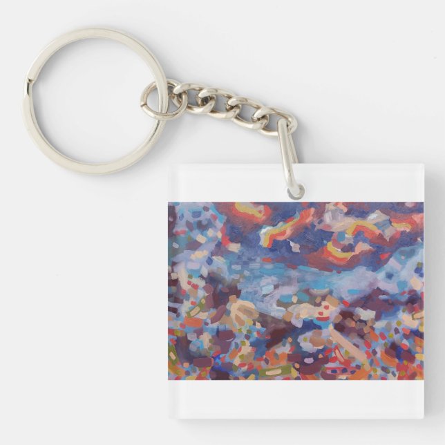Colorful night key ring (Front)