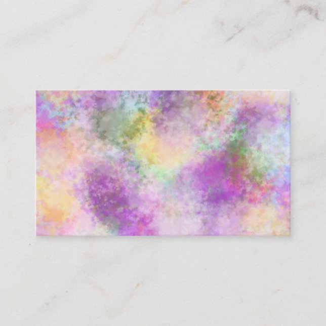 Colorful of joy Business Card (Front)