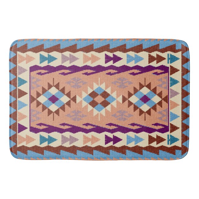 Colorful Oriental Kilim Rug (Front)