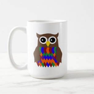 Colorful Owl Coffee Mug