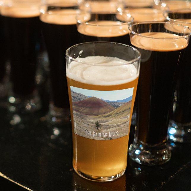 Colorful Painted Hills Photo Glass (In Situ)