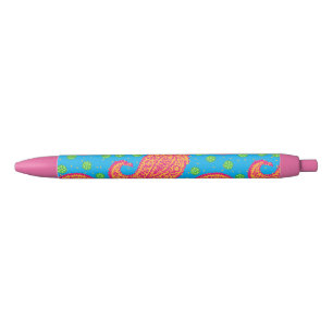 Colorful Paisley Pattern Pen
