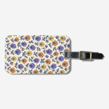 Colorful Pansy Pattern