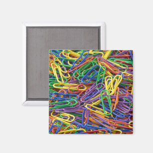 Colorful Paperclips Magnet