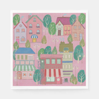 Colorful Party Paper Napkins