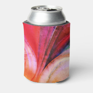 Colorful Pastel Silk Can Cooler