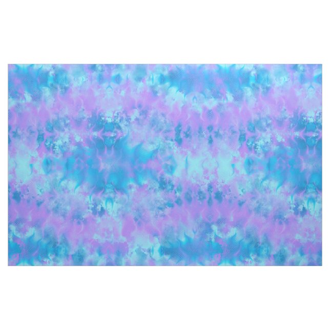 Colorful Pastel Tie Dye Pattern Rainbow Fabric (Yard)
