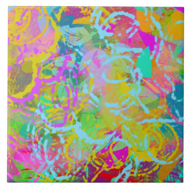 Colorful patter 4 tile (Front)
