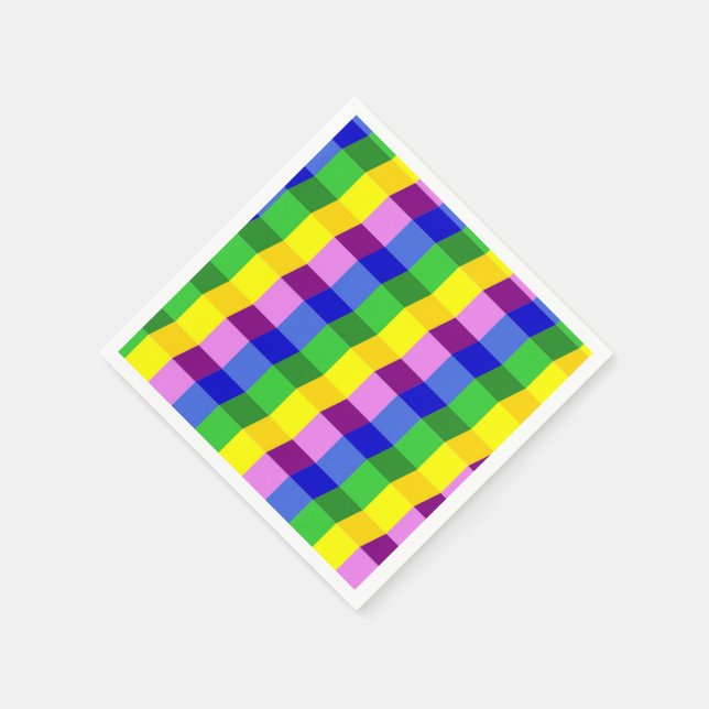 COLORFUL PATTERN NAPKIN (Corner)