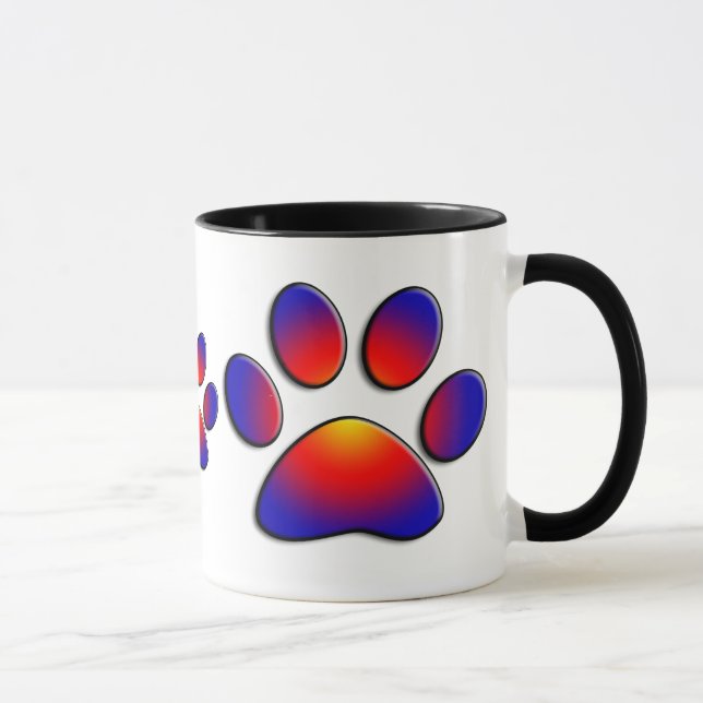 COLORFUL PAW MUG (Right)