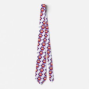 COLORFUL PAW TIE