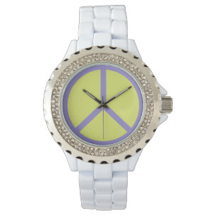 Colorful Peace Sign watches