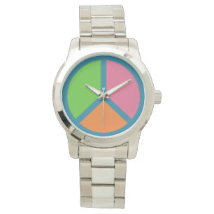 Colorful Peace Sign watches