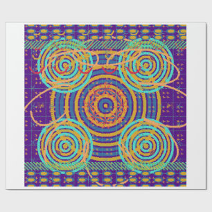 Colorful Persian pattern Wrapping Paper