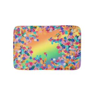colorful personalize picture HP Laptop Skin Bath Mat