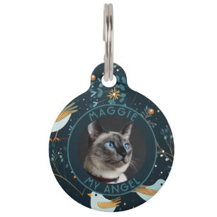 Colorful Personalized Pet Gift Xmas Print Tag