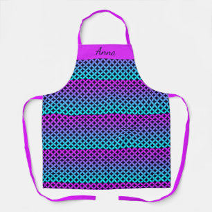 Colorful Pink Personalized Apron