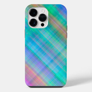 COLORFUL PLAID PATTERNS iPhone 14 PRO MAX CASE