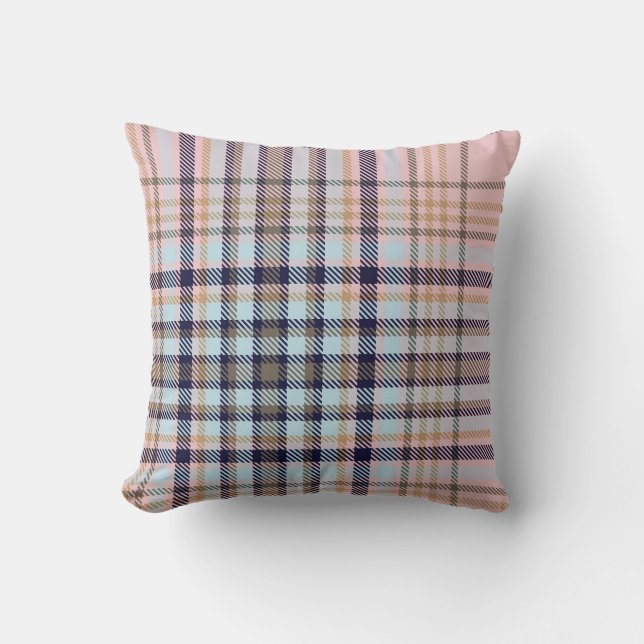 Colorful Plaid textured seamless patternabstract, Cushion (Front)
