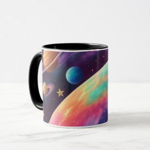 Colorful Planets  Mug