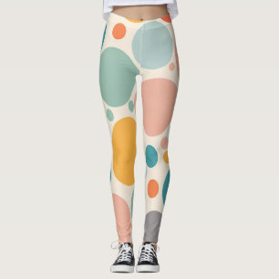Colorful Polka Dots Leggings