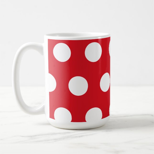Colorful Polka Dots Mug (Left)