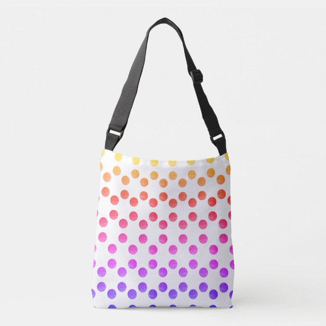 Colorful polka dots  Tote Bag (Front)