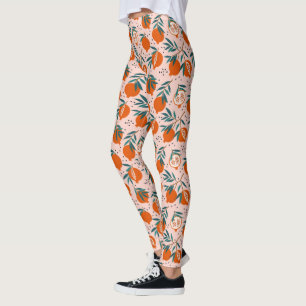 Colorful Pomegranate Pattern Leggings