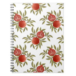 Colorful Pomegranate Pattern Notebook – Vibrant Re