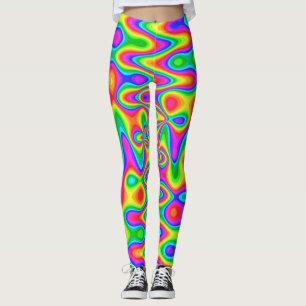 Colorful Psychedelic Leggings