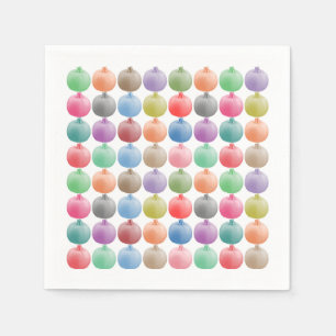 Colorful pumpkin pattern napkin