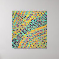 Colorful Quantum physics wave pattern 