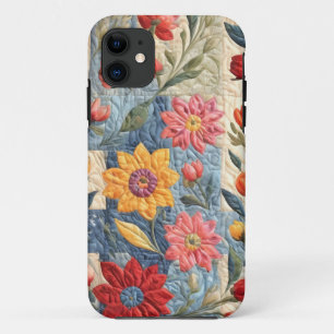 Colorful quilt pattern iPhone 11 case
