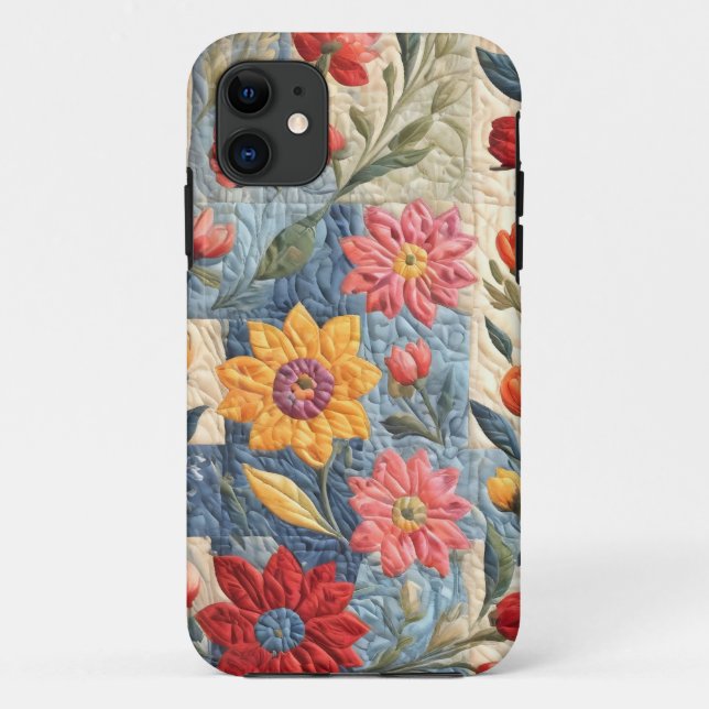 Colorful quilt pattern Case-Mate iPhone case (Back)